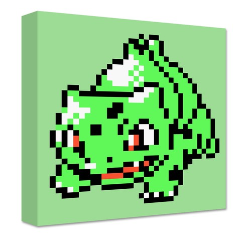 Bulbasaur pixel art - bulbasaur,