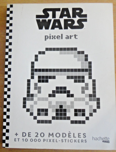 Livre star wars pixel - livre,