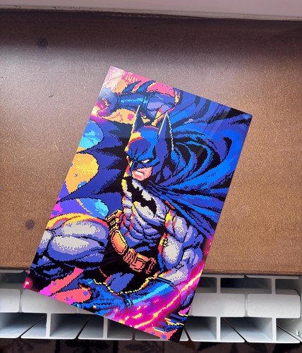 Affiche batman pixel art - affiche,