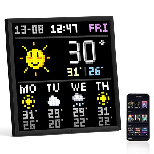 Pixoo wifi pixel art - art, led