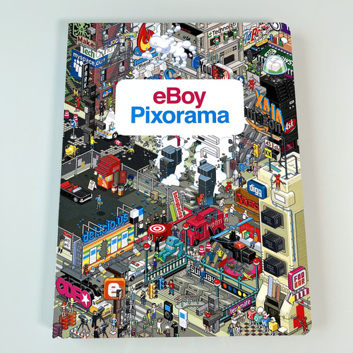 Eboy pixorama livre pixel - eboy,