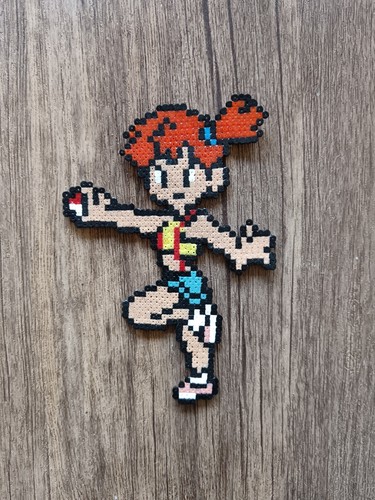 Pixel art ondine perles - pixel,