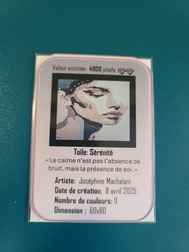 Aceo pixel art print - pixel, –