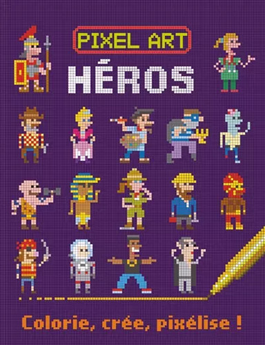 Pixel art heros - art,